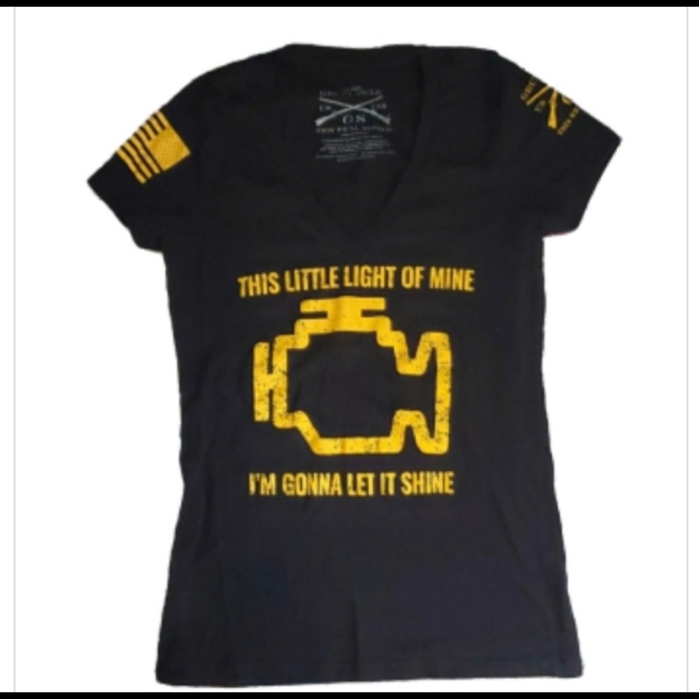 Grunt Style Let it shine V-Neck